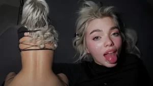 Cumslut Cutie Takes It From Behind