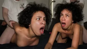 Ebony Teen’s First Rough Hardcore Encounter