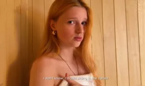 A modest woman would not mind experiencing premium pleasure in a sauna