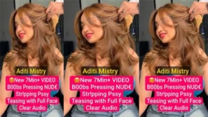 Aditi Mistry Naked Tease – 7Min Bra Off Boobs Press – Indian porn video