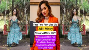 Aditi Mistry New 1Hour 44Min Live – in Transparent Bra Pink Nippls Completely See Thru Boobs Pressing – Indian porn video