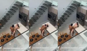 Auhneesh Nicole Rides BBC In The kitchen