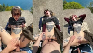 Awlivv Gets Drilled And Creampied Outside