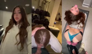 Call Me Slo’s Pussy Gets Drilled At The Gym