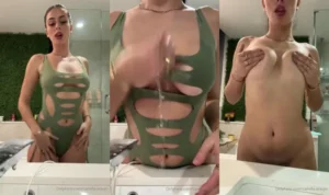 Camilla Araujo Masturbates With A Vibrator