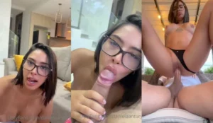 Daniela Antury Rides Her BF After Reading