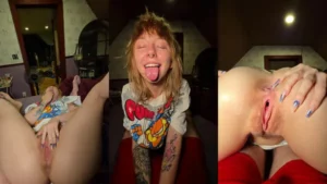 Finnisfine Teases Her BF With Her Ass And Pussy