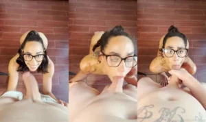FlexiWithSophie Gets Facefucked After A BJ