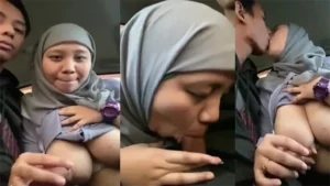 Hijabi Chubby Gf  Sucking Dick In Car Fucked Hard – Indian porn video