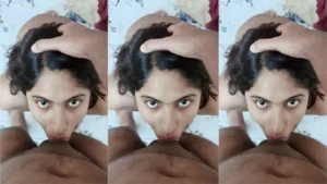 Horny Babe Sucking Dick – Indian porn video