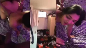 Hot NRI Babe Getting Fucked – By Blowing Indian Lover – Indian porn video