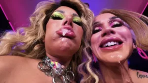 Kitana Montana And Sarah Jessie Big Titty Cyber Fuck Doll Nasty Sloppy Spitting POV 3 Way