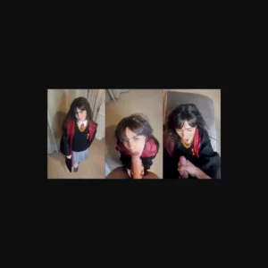 Littleleah100 Gives Head As Hermione