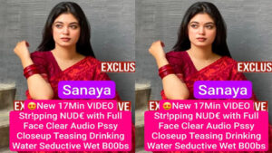 Sanaya Super Seductive New 17Min Premium Live – Stripping Nude with Full Face – Indian porn video