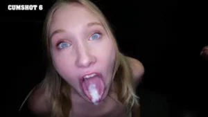 Mckenna Lynn Takes Cumshots At A Glory Hole