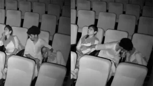 Most Demanded Threesome Fun In Cinema Hall – Indian porn video