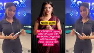Nidhi Joshi Famous Insta Influencer Paid App Exclusive Stripping Nude Playing – Indian porn video