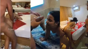 Office Hot Girl Threesome Fucking – Having Fun Cumshot On Face – Indian porn video