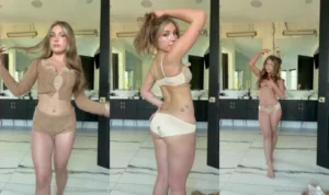 Piper Rockelle Strips In The Bathroom And Shakes Her Ass