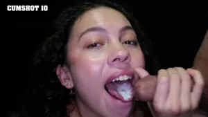 Satine Summers Gives A BJ To Multiple Cocks