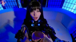 Sonya Vibe’s Messy Dildo Play As Reika Shimohira