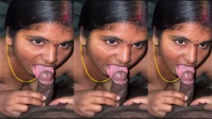 Tamil Wife Blowjob – to her husband Dick – Indian porn video