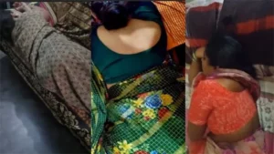 Tharki Son Masturbating By Watching His Sleeping Mom – Indian porn video