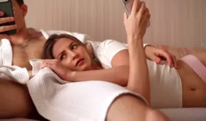 The Russian girl got bored and decided to suck a dick