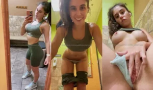 Violet Summers’ Post Workout Pussy Play