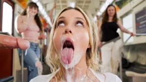 Brazzers – Kali Roses – Kali Rides The Subway!