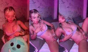 Cute Gracie Bennett Gets Horny And Masturbates