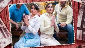 DaughterSwap – Selina Bentz, Lucy Foxx – Get on Your Knees and Beg – It’s a Family Tradition!