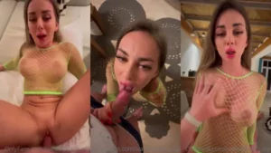 Ivanka Peach Takes A Cock In Her Fishnets