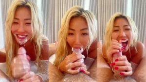 Jennie Rose Sins POV Whipped Cream Fun Cock Sucking