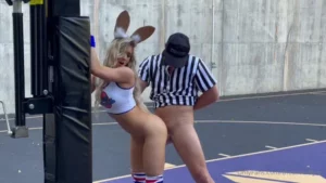 Livvalittle Gets Fucked Outdoor In Lola Bunny Cosplay