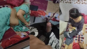 Mature Sleeping Aunty Nude Captured By Son – Indian porn video