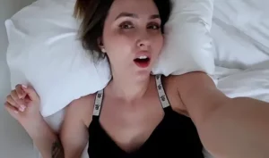 Russian mother woke up her stepson by filming homemade porn in the bedroom and let herself be fucked