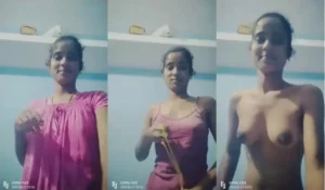 South Indian Village Girl Remove Her Clothes And Show Her Pussy – Indian porn video