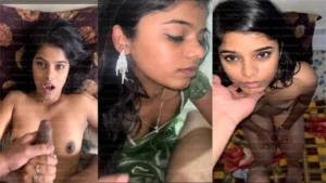Tamil Young Girl Riding & Doggy Style Fucked – Indian porn video