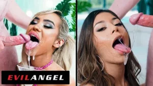 Throat Fuck Double Feature Deepthroat POV