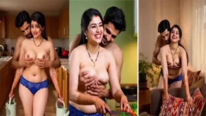 Bhabhi Boobs Presses His Nude Kinky Devar – AI Porn – Indian porn video