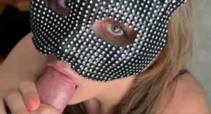 Christina Khalil Masked Blowjob Video Leaked