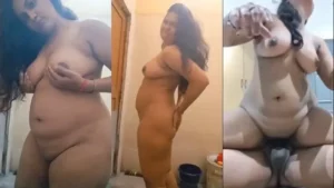 Desi mallu aunty show her sexy figure and raiding – Indian porn video