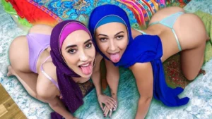 HijabHookup – Mira Luv, Chloe Amour – Cultural Assimilation Mom’s Tantric Sex Lessons
