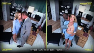 PervzSingles – Blake Blossom – PervBoss Fucked While My Husband Was Just Outside the Door (Power Corrupts)
