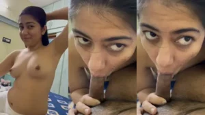 Punjabi gf second video doing a sexy blowjob – Indian porn video