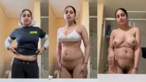Punjabi sexy girl striping and show her ass hole – Indian porn video