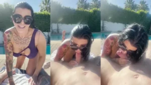 Romi Rain NEW BG Poolday Face Fucking Facail