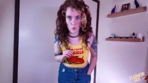 TheEleanorGee – StepSister Makes You Eat Your Cum